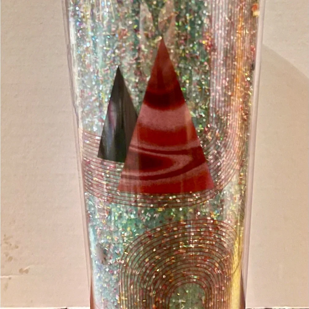 Starbucks Glitter Tumbler with Mint Lid - Picture 2 of 3